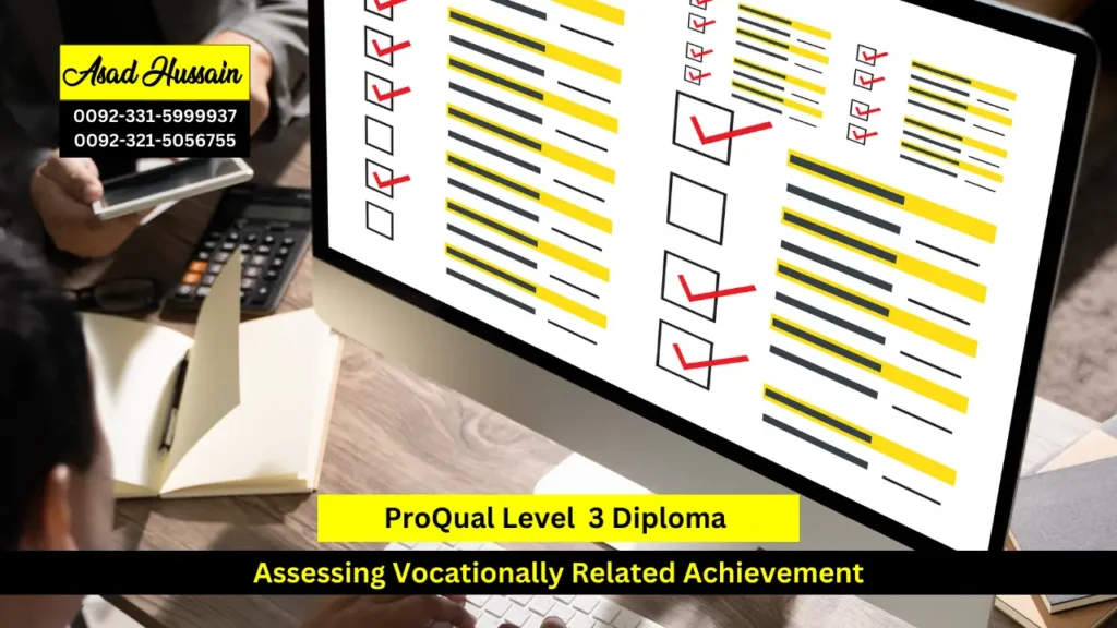 ProQual Level 3 Diploma Assessing Vocationally Related Achievement