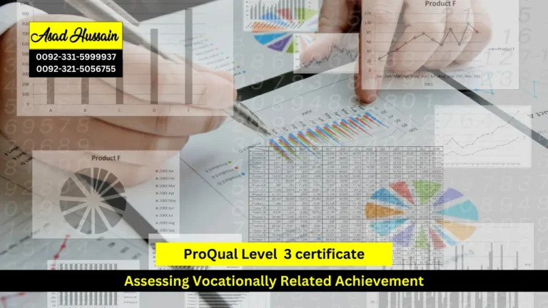 ProQual Level 3 Certificate in Assessing Vocational Achievement