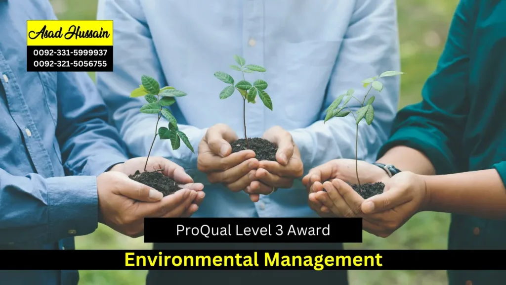ProQual Level 3 Award in Environmental Management