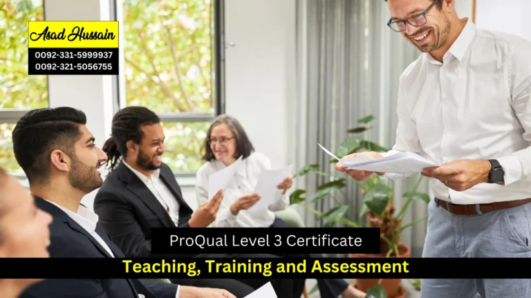 ProQual Level 3 Certificate in Teaching, Training and Assessment