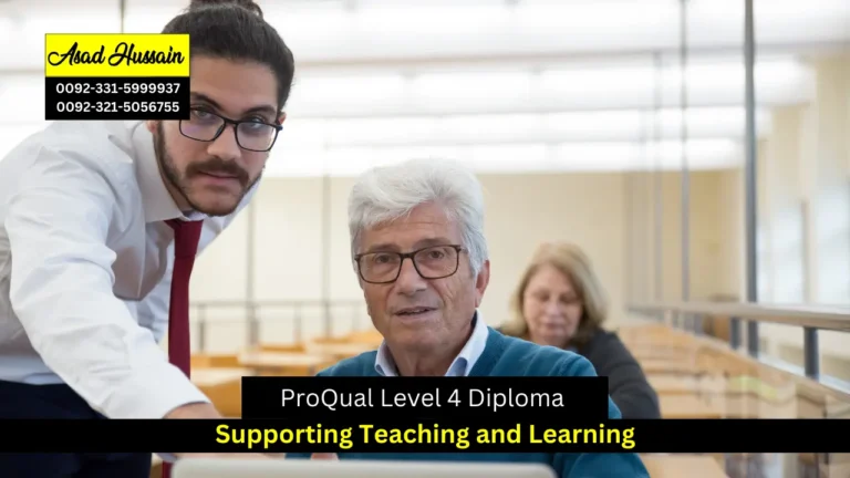 ProQual Level 4 Diploma in Supporting Teaching and Learning