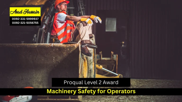 Proqual Level 2 Award in Machinery Safety for Operators