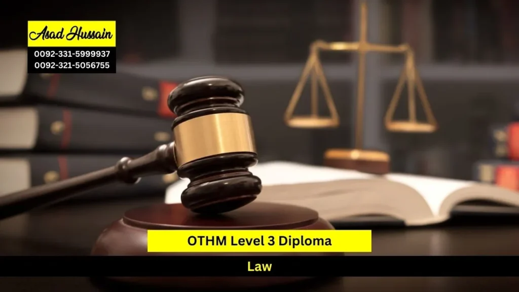 OTHM Level 3 Diploma in Law