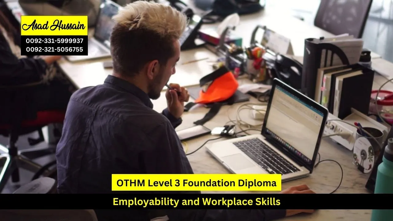 OTHM Level 3 Foundation Diploma in Employability and Workplace Skills