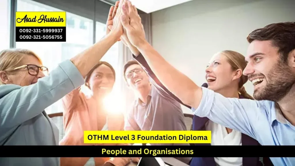 OTHM Level 3 Foundation Diploma in People and Organisations