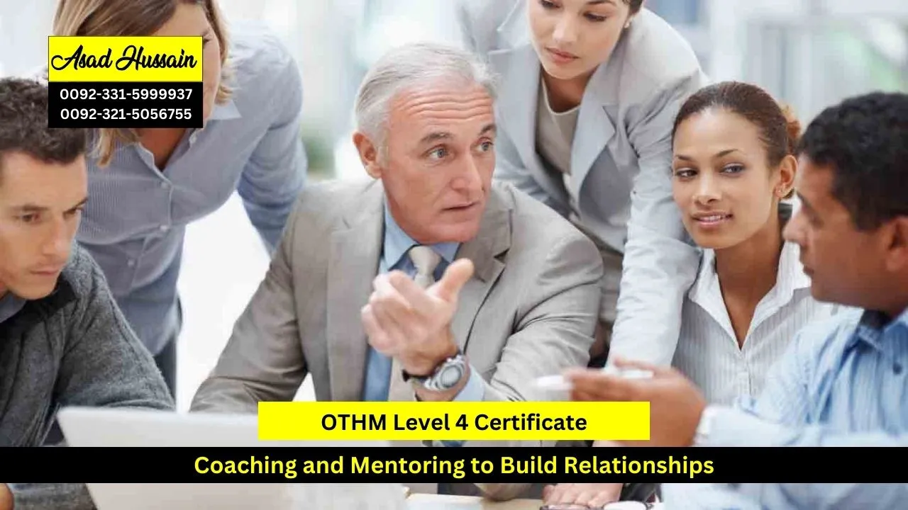 OTHM Level 4 Certificate in Coaching and Mentoring to Build Relationships