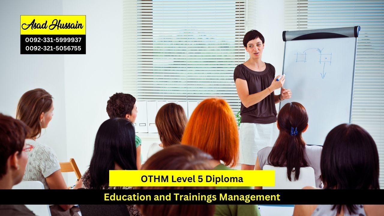 OTHM Level 5 Diploma in Education and Trainings Management