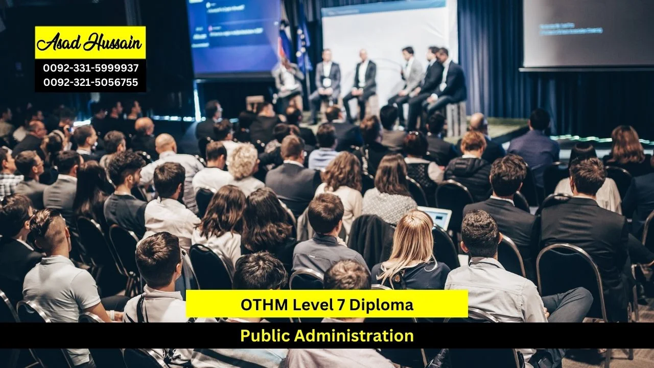 OTHM Level 7 Diploma in Public Administration