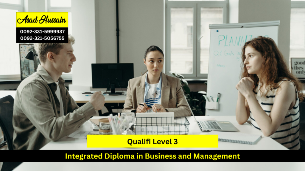Qualifi Level 3 Integrated Diploma in Business and Management