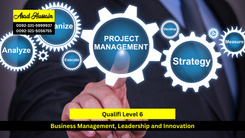 Qualifi Level 6 Diploma in Business Management, Leadership and Innovation