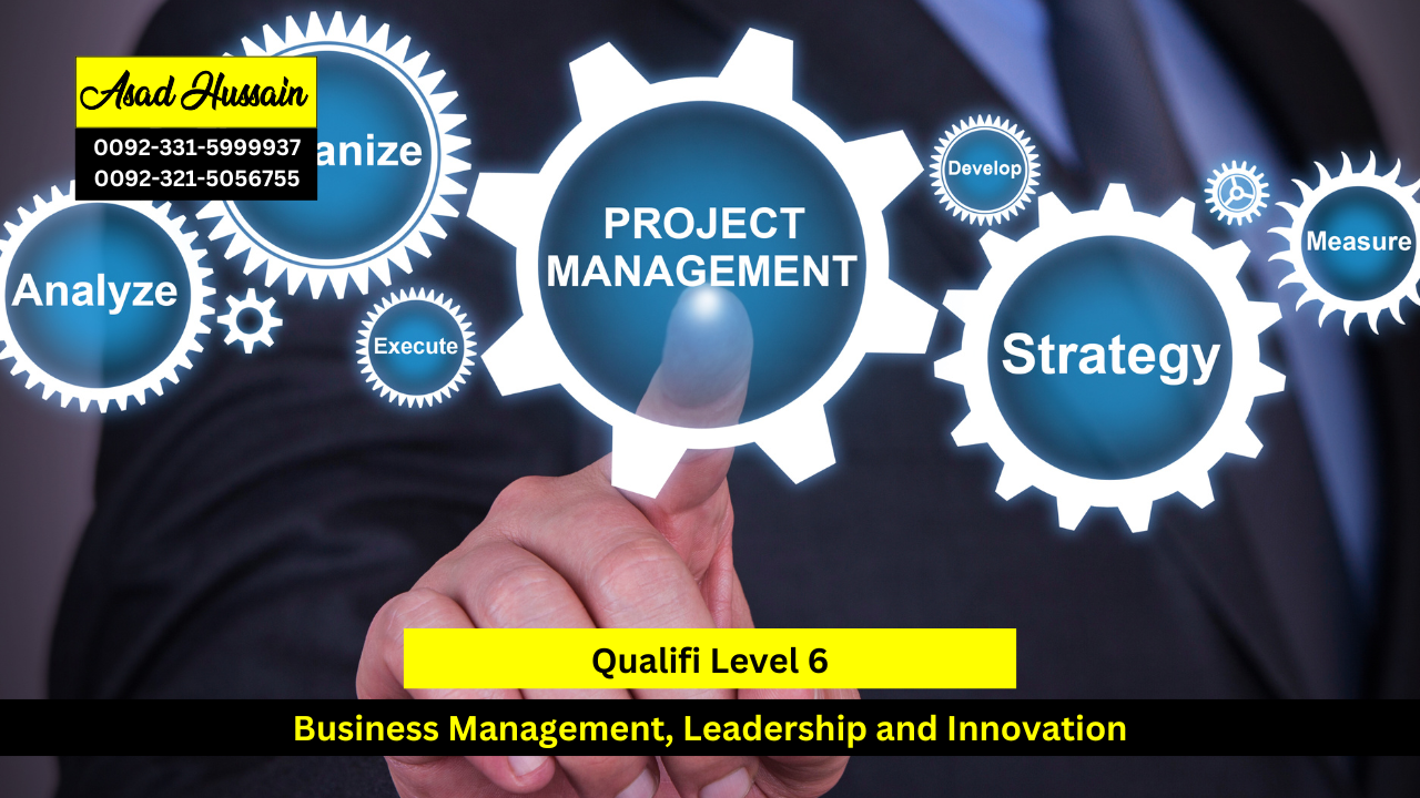 Qualifi Level 6 Diploma in Business Management, Leadership and Innovation