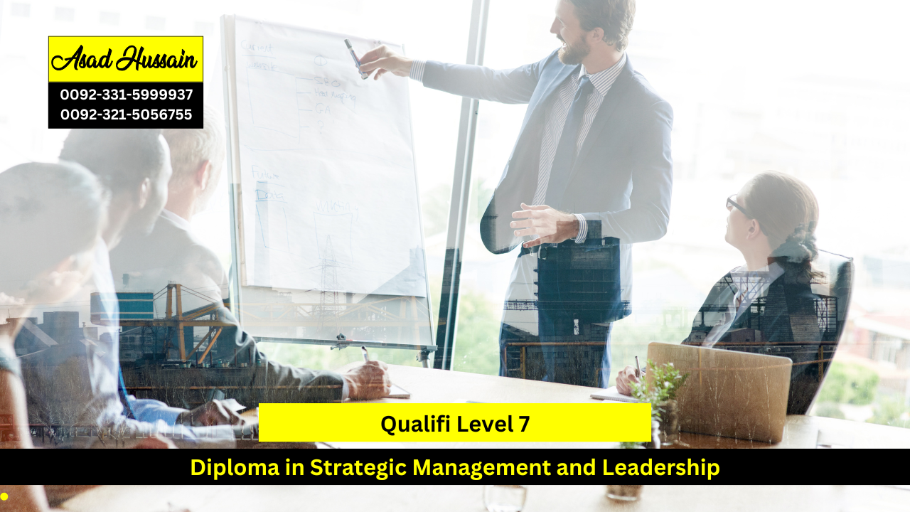 Qualifi Level 7 Diploma in Strategic Management and Leadership