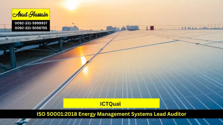 ICTQual ISO 50001:2018 Energy Management Systems Lead Auditor