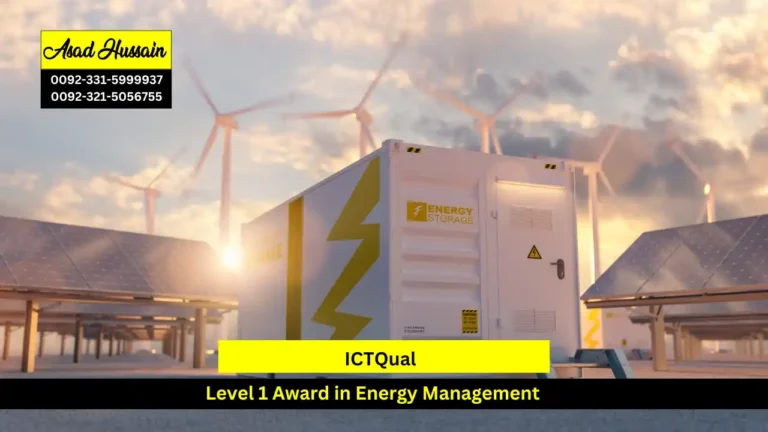 ICTQual Level 1 Award in Energy Management