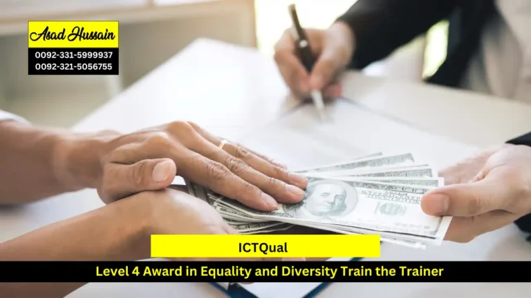 ICTQual Level 4 Award in Equality and Diversity Train the Trainer