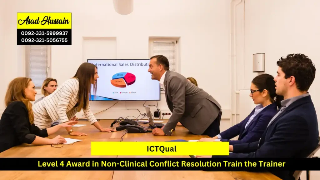 ICTQual Level 4 Award in Non-Clinical Conflict Resolution Train the Trainer