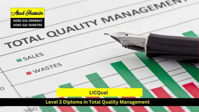 LICQual Level 3 Diploma in Total Quality Management