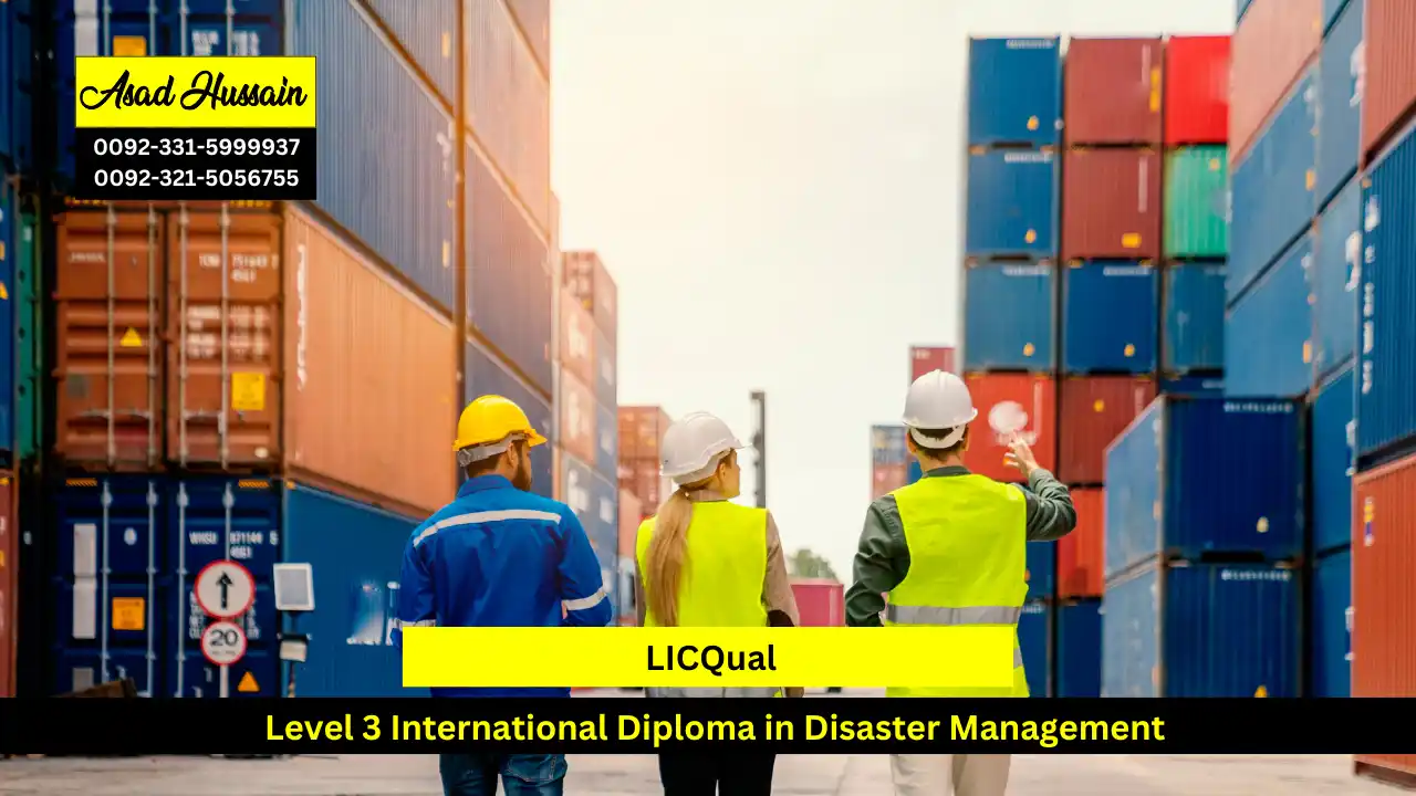 LICQual Level 3 International Diploma in Disaster Management