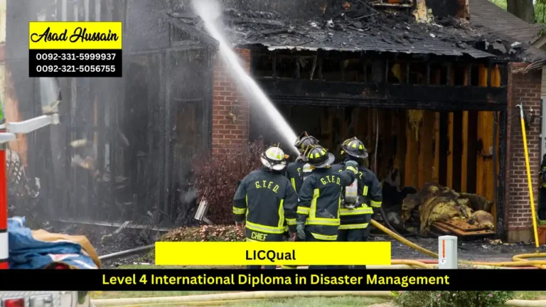 LICQual Level 4 International Diploma in Disaster Management