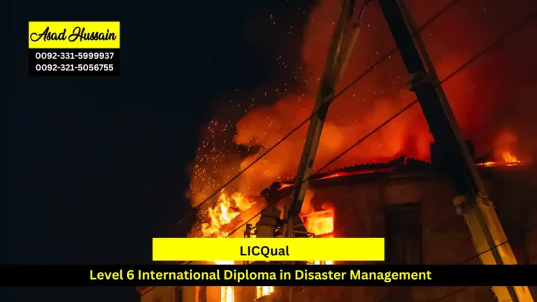 LICQual Level 6 International Diploma in Disaster Management