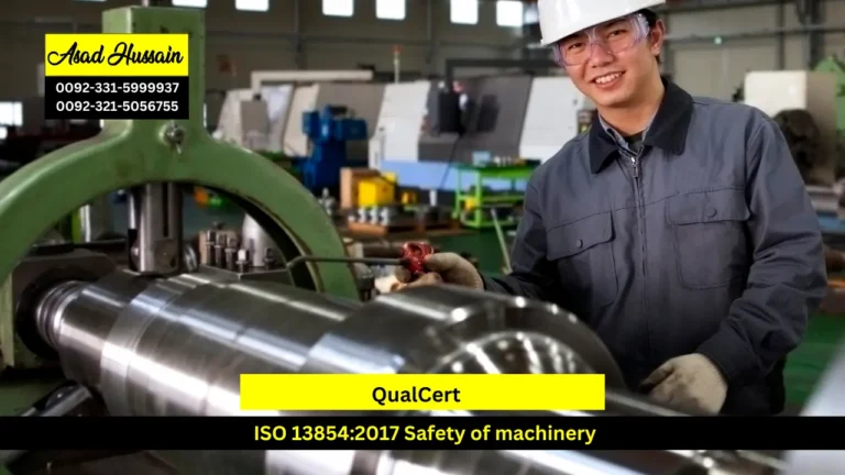 QualCert ISO 13854:2017 Safety of machinery 