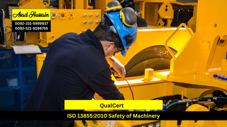 QualCert ISO 13855:2010  Safety of Machinery