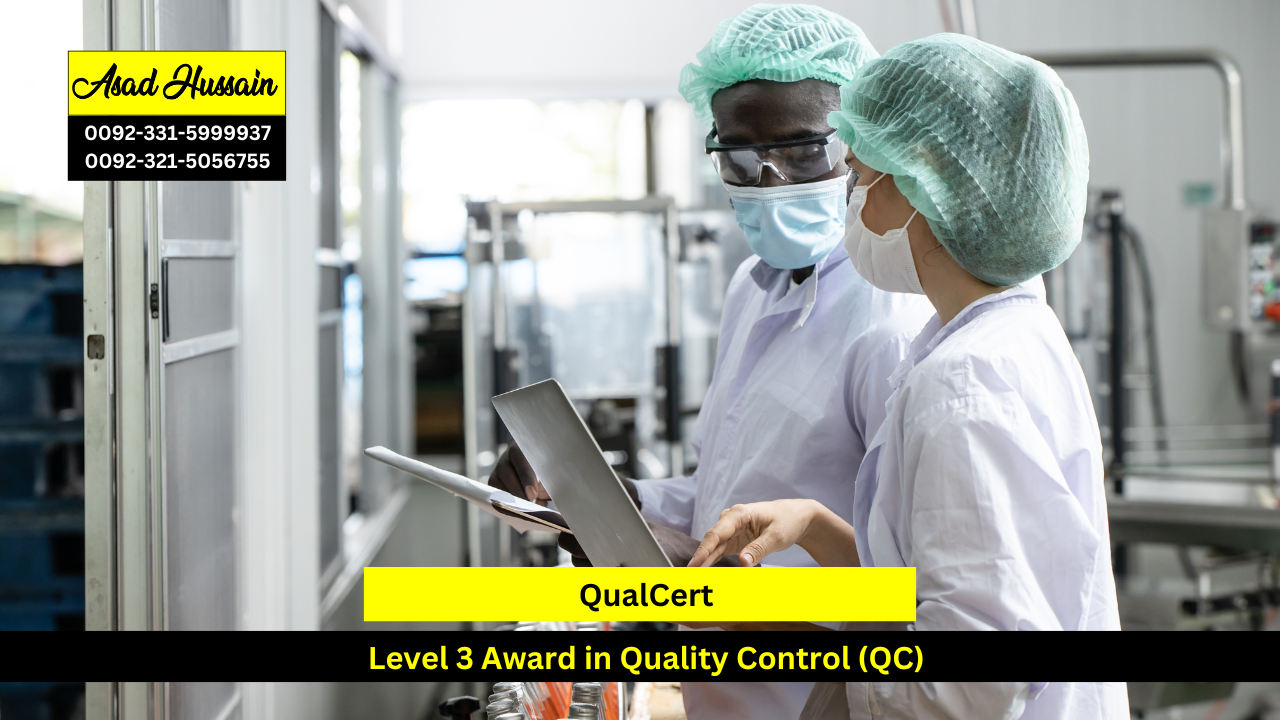 QualCert Level 3 Award in Quality Control (QC)