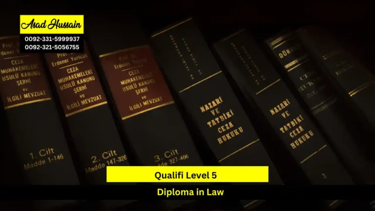 Qualifi Level 5 Diploma in Law