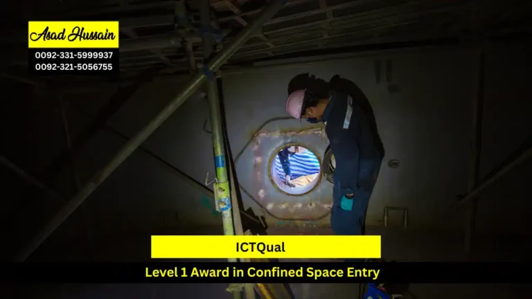 ICTQual Level 1 Award in Confined Space Entry