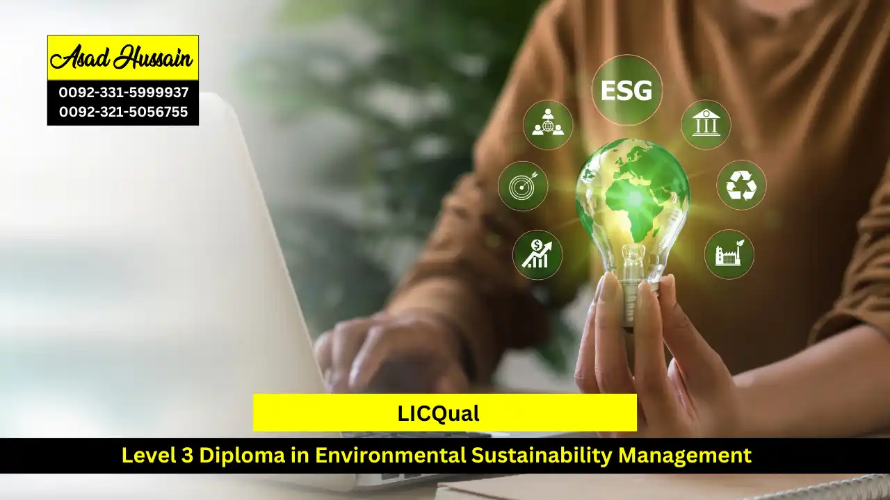 LICQual Level 3 Diploma in Environmental Sustainability Management