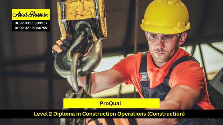 ProQual Level 2 Diploma in Construction Operations (Construction)