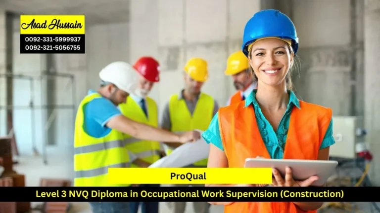 ProQual Level 3 NVQ Diploma in Occupational Work Supervision (Construction)