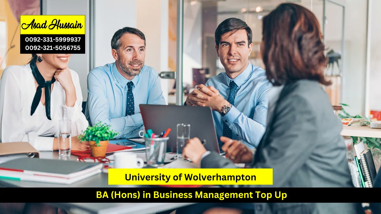University of Wolverhampton BA (Hons) in Business Management Top Up