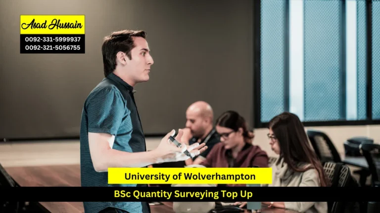 University of Wolverhampton BSc Quantity Surveying Top Up