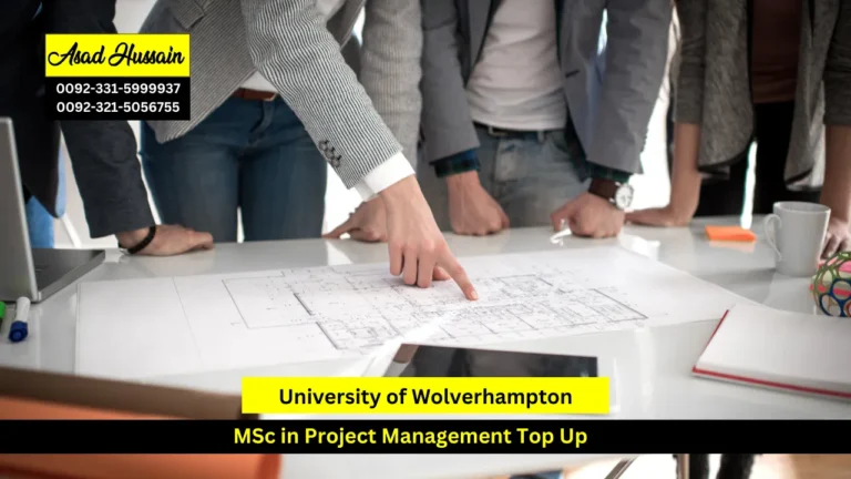 University of Wolverhampton MSc in Project Management Top Up