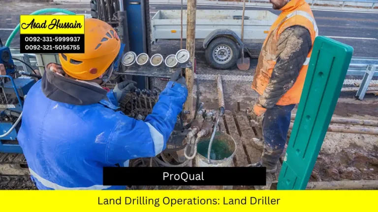 ProQual Level 2 NVQ Diploma in Land Drilling Operations: Land Driller