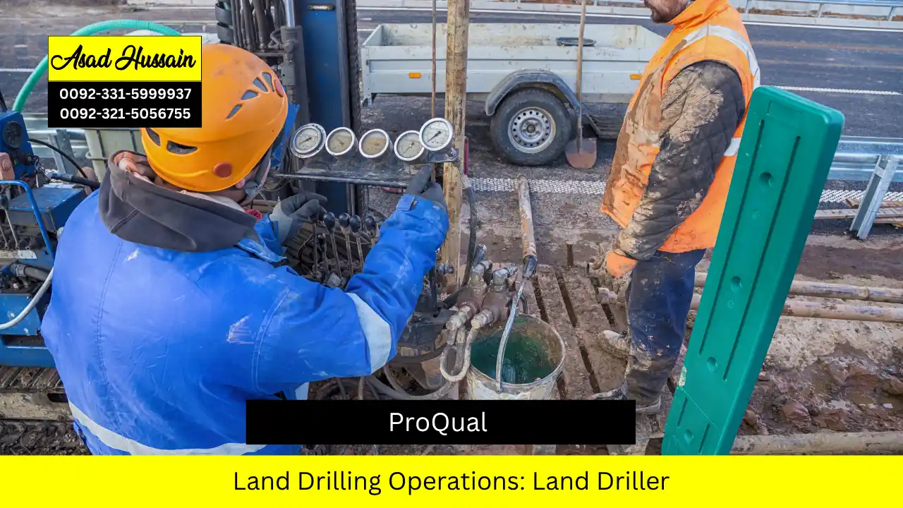ProQual Level 2 NVQ Diploma in Land Drilling Operations: Land Driller