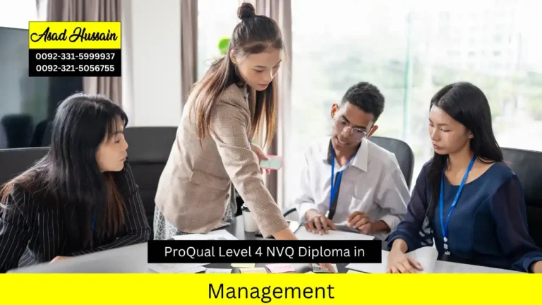 ProQual Level 4 NVQ Diploma in Management