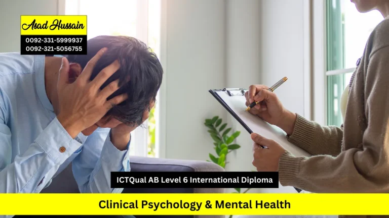 ICTQual AB Level 6 International Diploma in Clinical Psychology & Mental Health