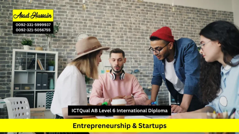 ICTQual AB Level 6 International Diploma in Entrepreneurship & Startups