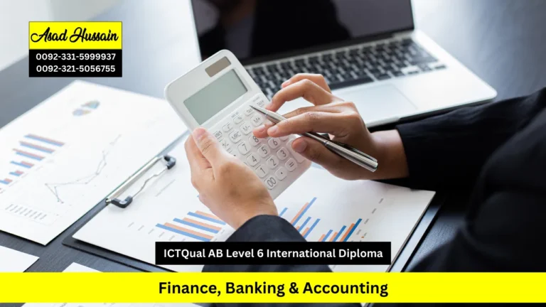 ICTQual AB Level 6 International Diploma in Finance, Banking & Accounting