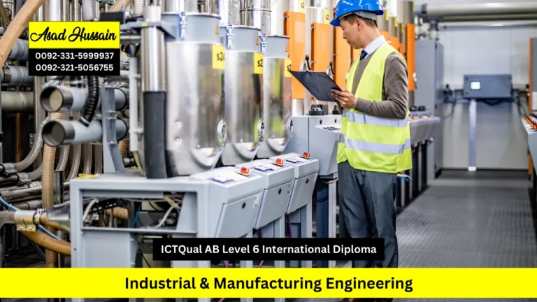 ICTQual AB Level 6 International Diploma in Industrial & Manufacturing Engineering