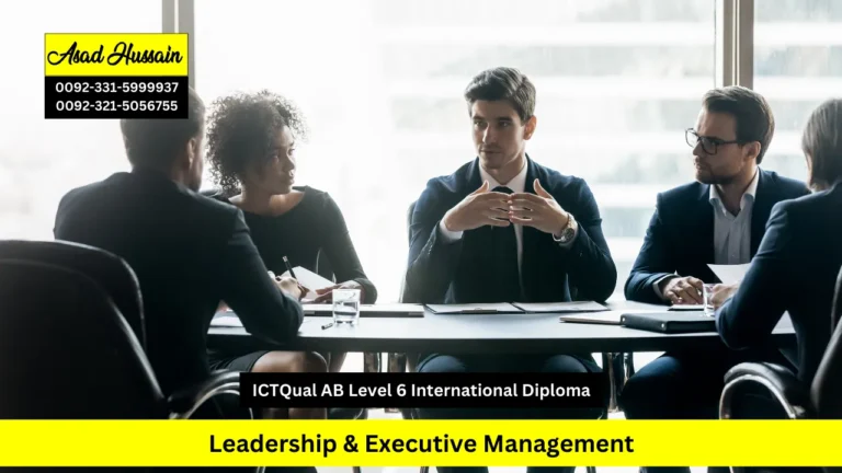 ICTQual AB Level 6 International Diploma in Leadership & Executive Management