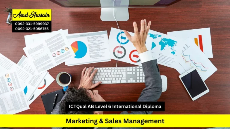 ICTQual AB Level 6 International Diploma in Marketing & Sales Management