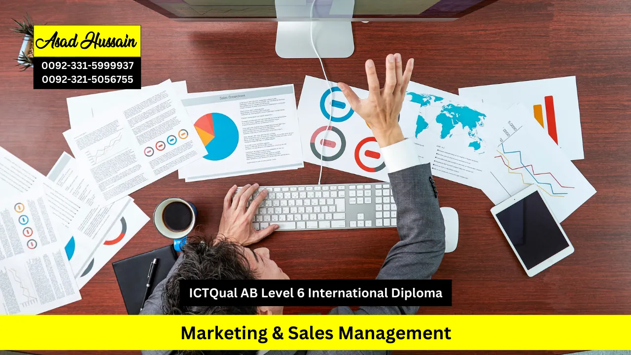 ICTQual AB Level 6 International Diploma in Marketing & Sales Management