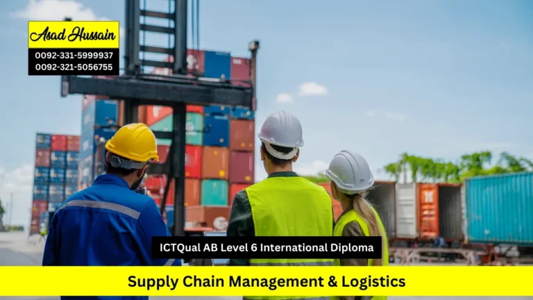 ICTQual AB Level 6 International Diploma in Supply Chain Management & Logistics