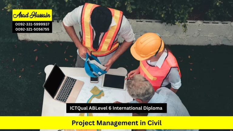 ICTQual ABLevel 6 International Diploma in Project Management in Civil
