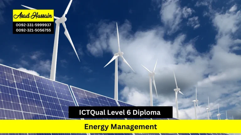 ICTQual Level 6 Diploma in Energy Management
