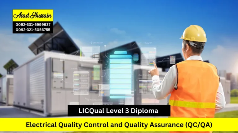 LICQual Level 3 Diploma in Electrical Quality Control and Quality Assurance (QC/QA)