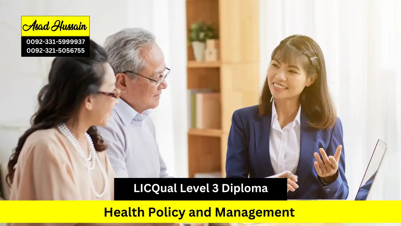 LICQual Level 3 Diploma in Health Policy and Management
